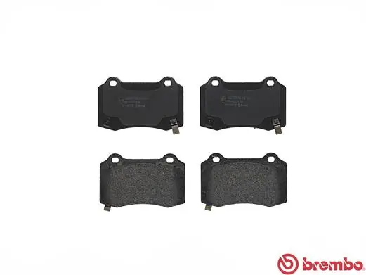 P11024 Brembo Okładziny (klocki) do hamulców tarczowych tylne