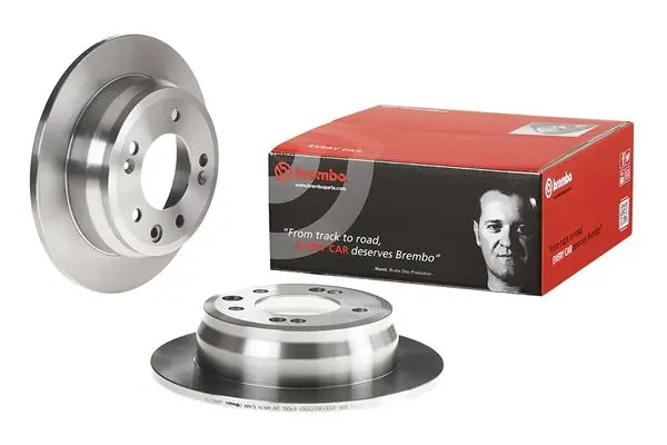 08A86910 Brembo Tarcza hamulcowa tylna