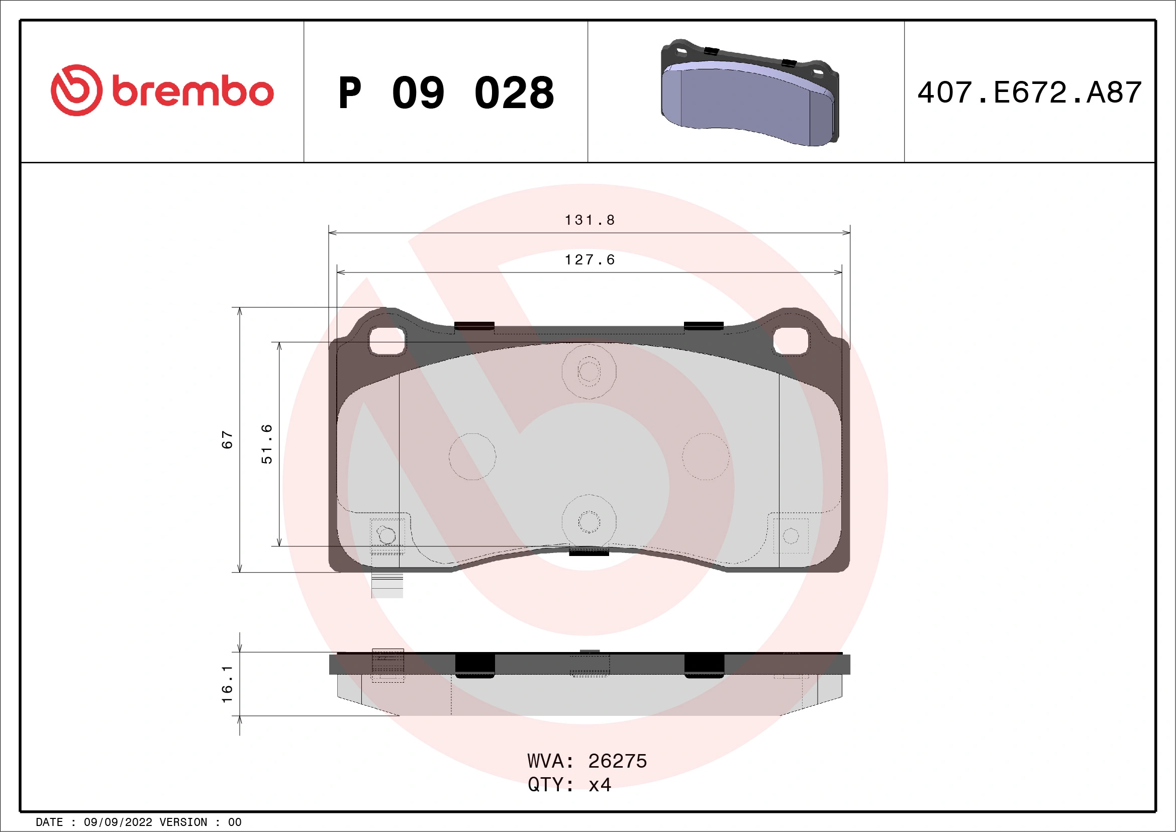 P09028 Brembo