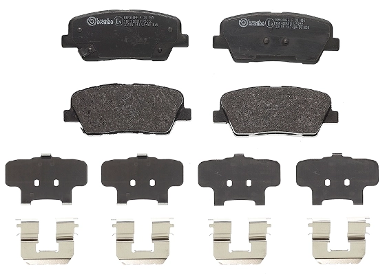 P30105 Brembo Okładziny (klocki) do hamulców tarczowych tylne