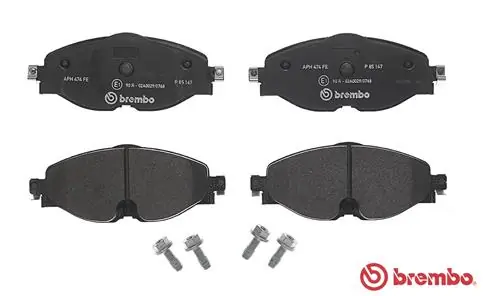 P85147 Brembo Klocki hamulcowe przednie tarczowe