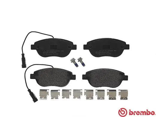 P23137 Brembo Klocki hamulcowe przednie tarczowe