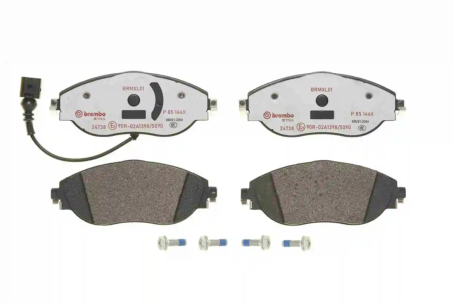 P85144X Brembo Klocki hamulcowe przednie tarczowe