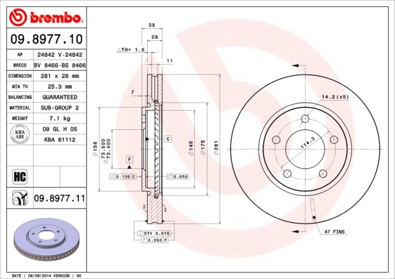 09897711 Brembo
