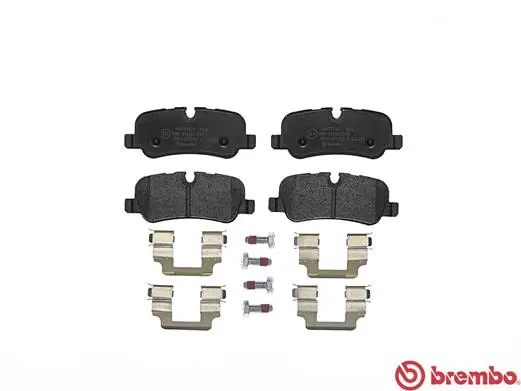 P44013 Brembo Okładziny (klocki) do hamulców tarczowych tylne