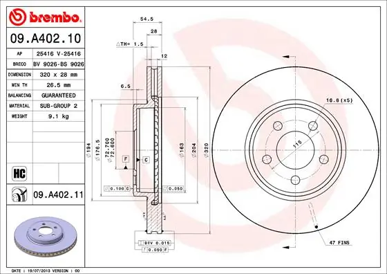 09A40211 Brembo