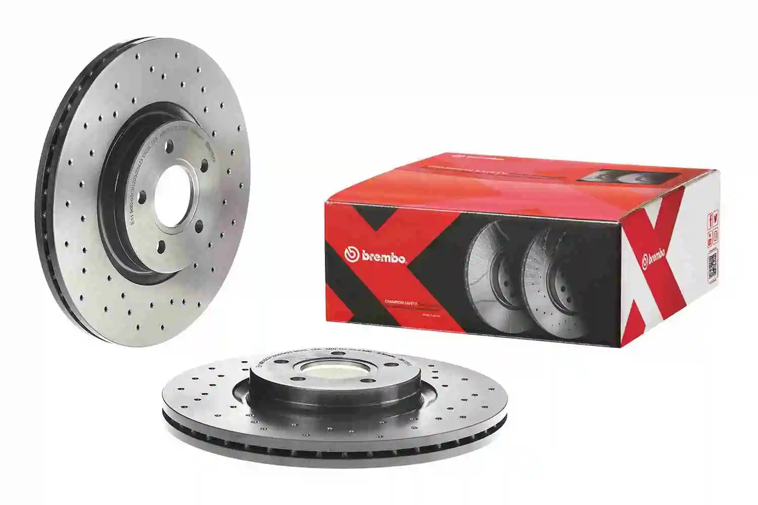 09A7281X Brembo Tarcza hamulcowa przednia