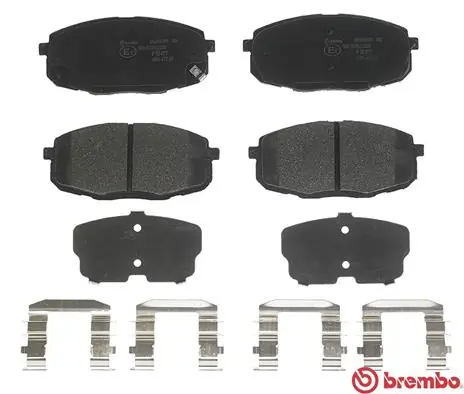 Klocki hamulcowe przednie tarczowe 581011MA20 Hyundai/Kia