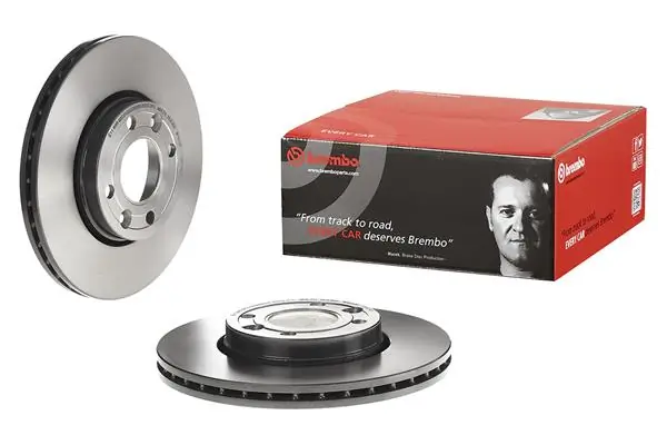 09907821 Brembo Tarcza hamulcowa przednia