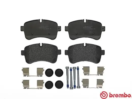 PA6027 Brembo Okładziny (klocki) do hamulców tarczowych tylne