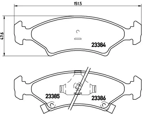 P30009 Brembo