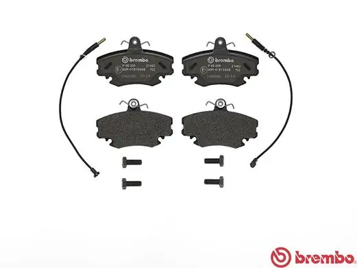 P68008 Brembo Klocki hamulcowe przednie tarczowe