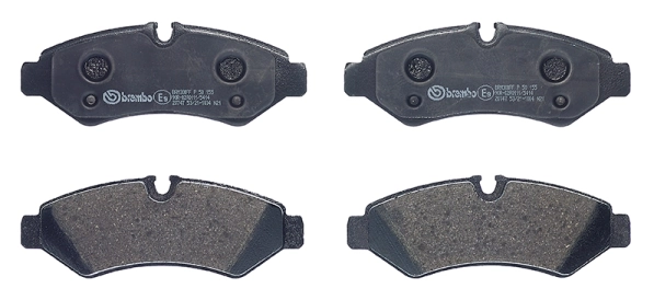 P50155 Brembo Okładziny (klocki) do hamulców tarczowych tylne