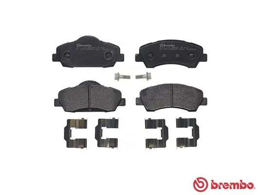 P61113 Brembo Klocki hamulcowe przednie tarczowe