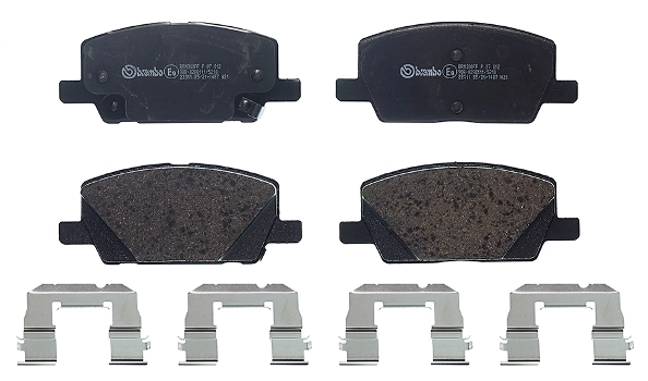 P07012 Brembo Klocki hamulcowe przednie tarczowe