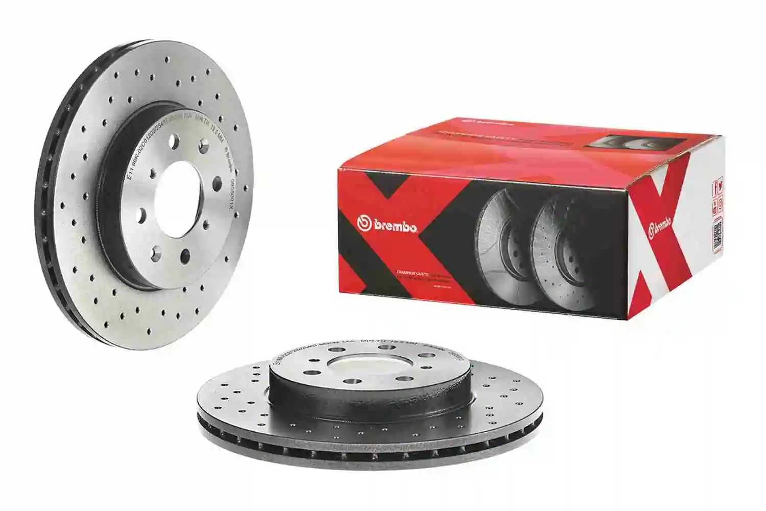 0955091X Brembo Tarcza hamulcowa przednia