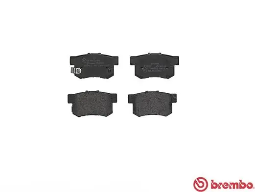 P28039 Brembo Okładziny (klocki) do hamulców tarczowych tylne
