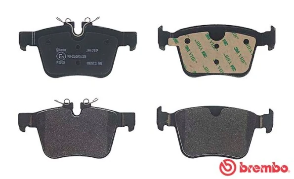 P86029 Brembo Okładziny (klocki) do hamulców tarczowych tylne
