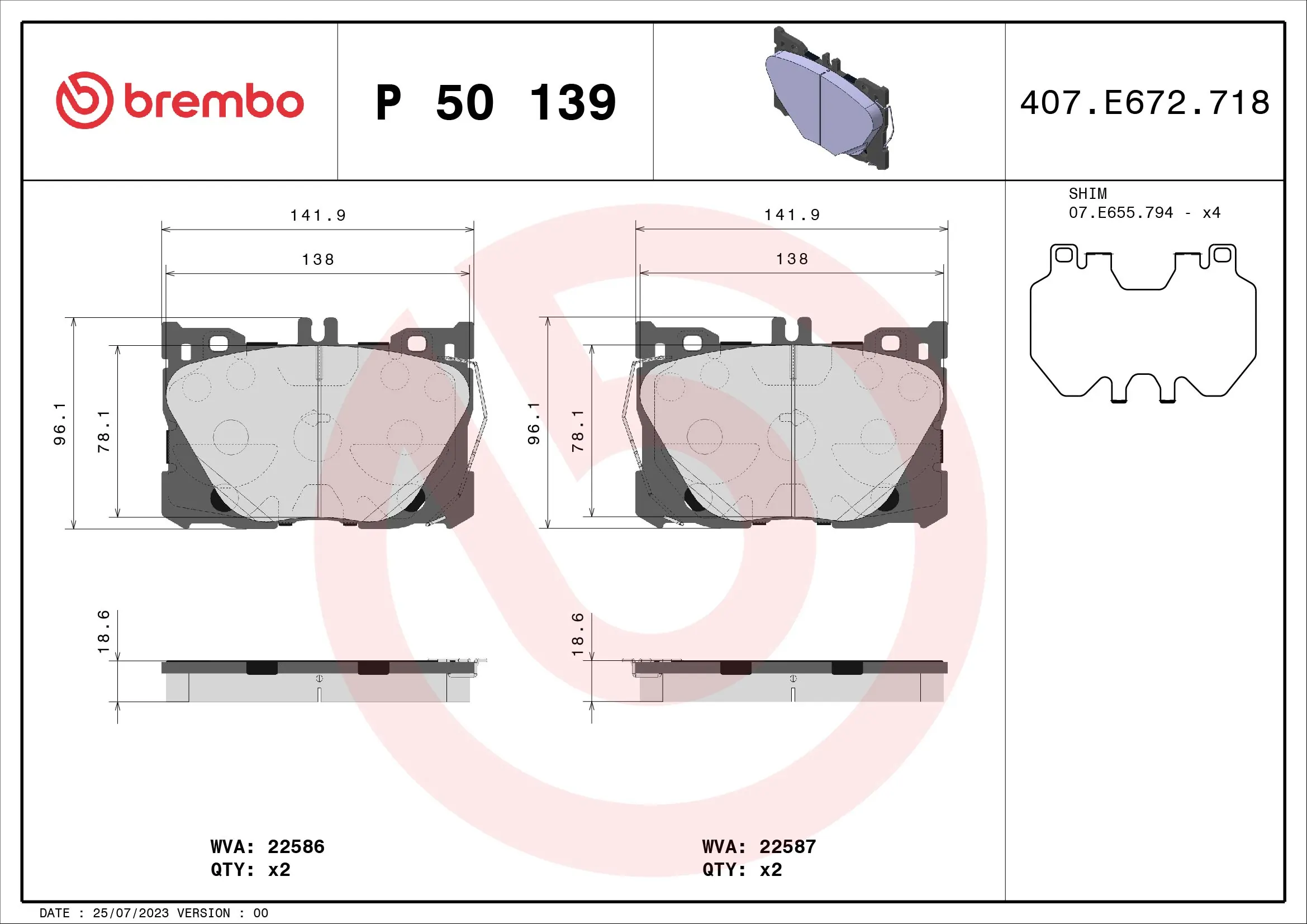 P50139 Brembo