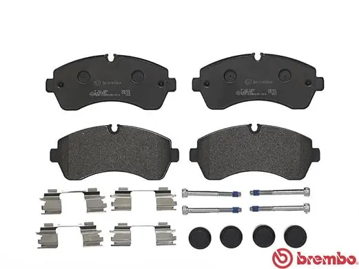 P50059 Brembo Klocki hamulcowe przednie tarczowe