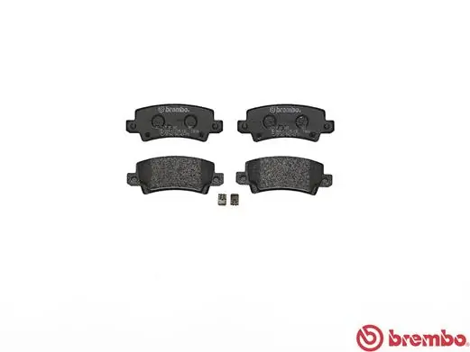 P83065 Brembo Okładziny (klocki) do hamulców tarczowych tylne