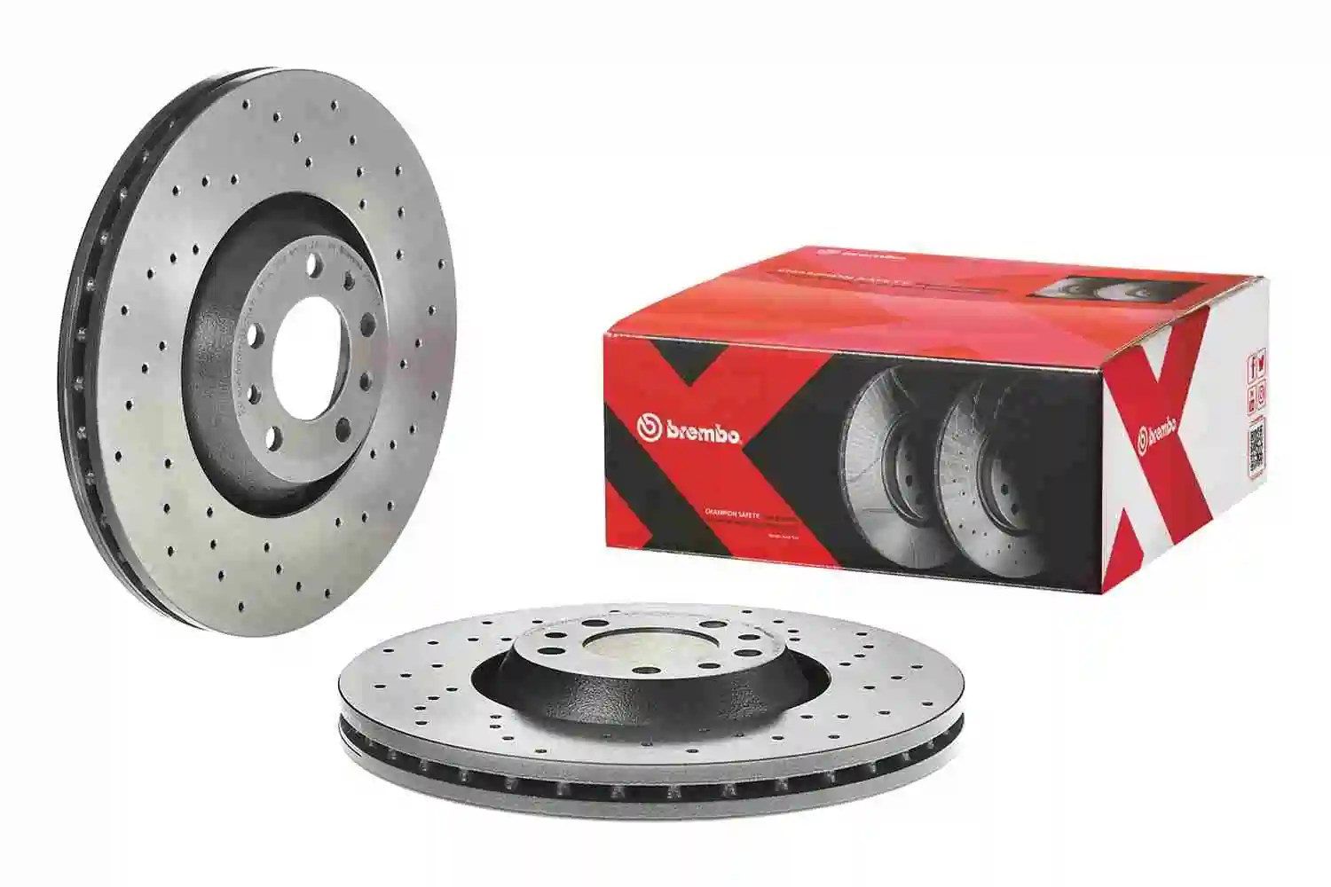0986701X Brembo Tarcza hamulcowa przednia