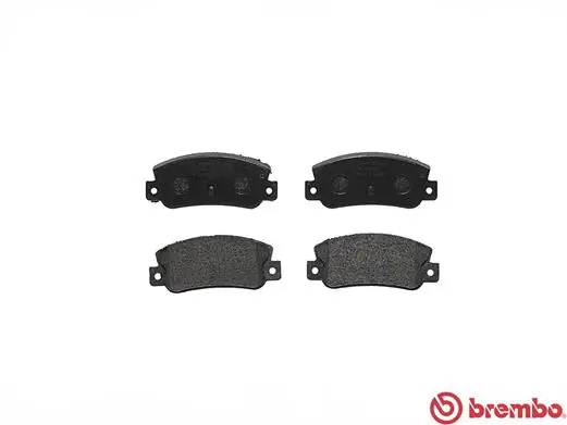 P23032 Brembo Okładziny (klocki) do hamulców tarczowych tylne
