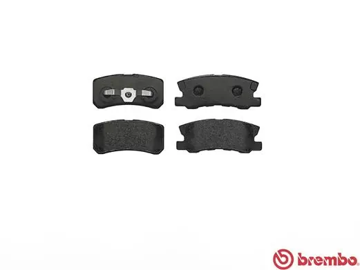 P54031 Brembo Okładziny (klocki) do hamulców tarczowych tylne