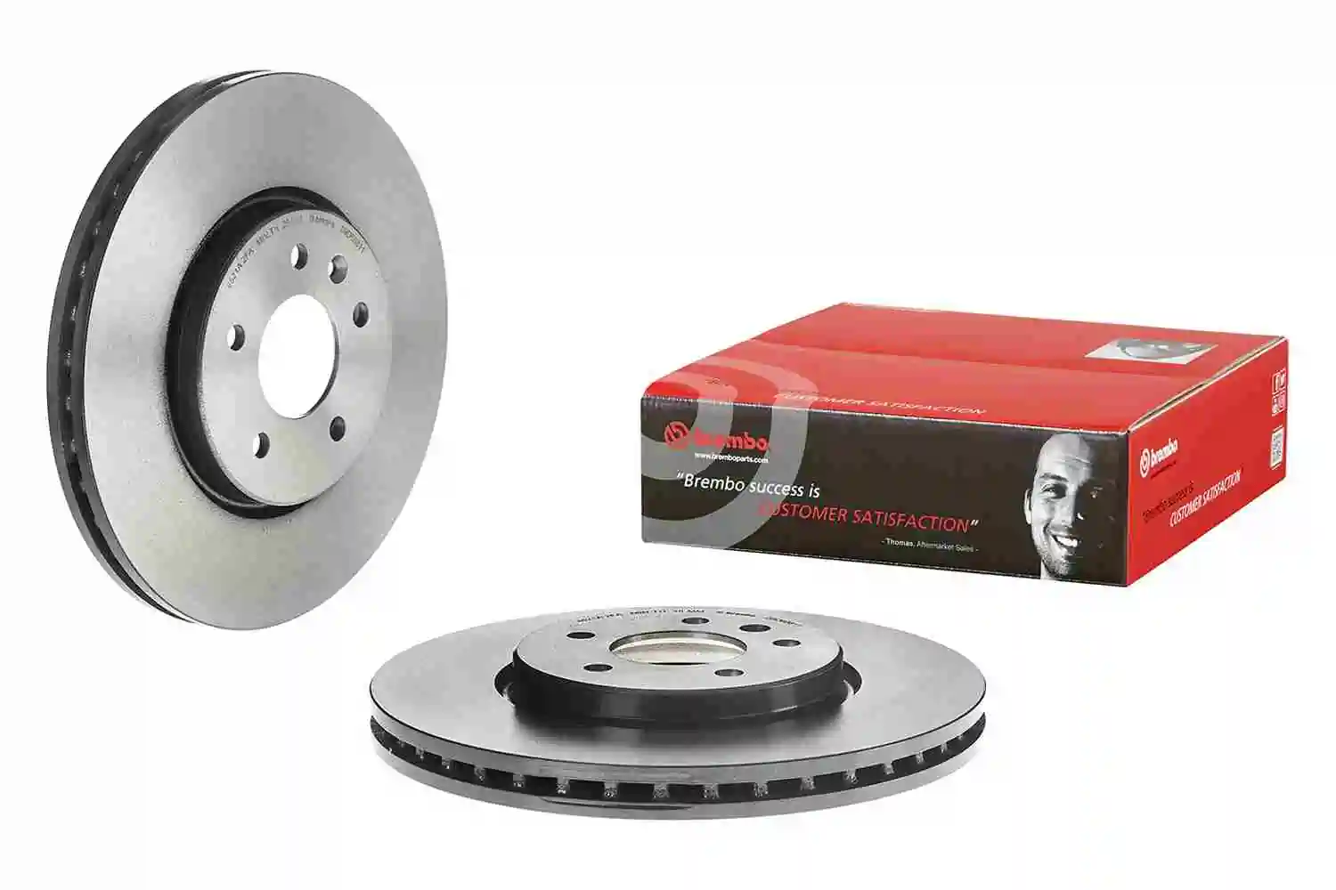 09D60811 Brembo Tarcza hamulcowa przednia