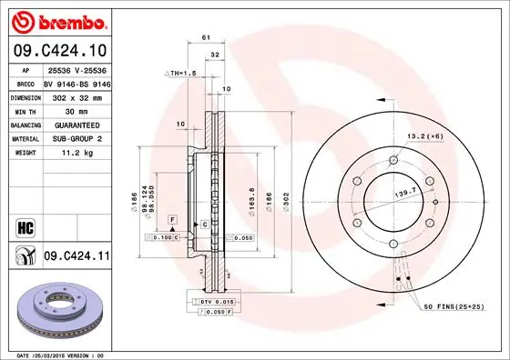 09C42411 Brembo