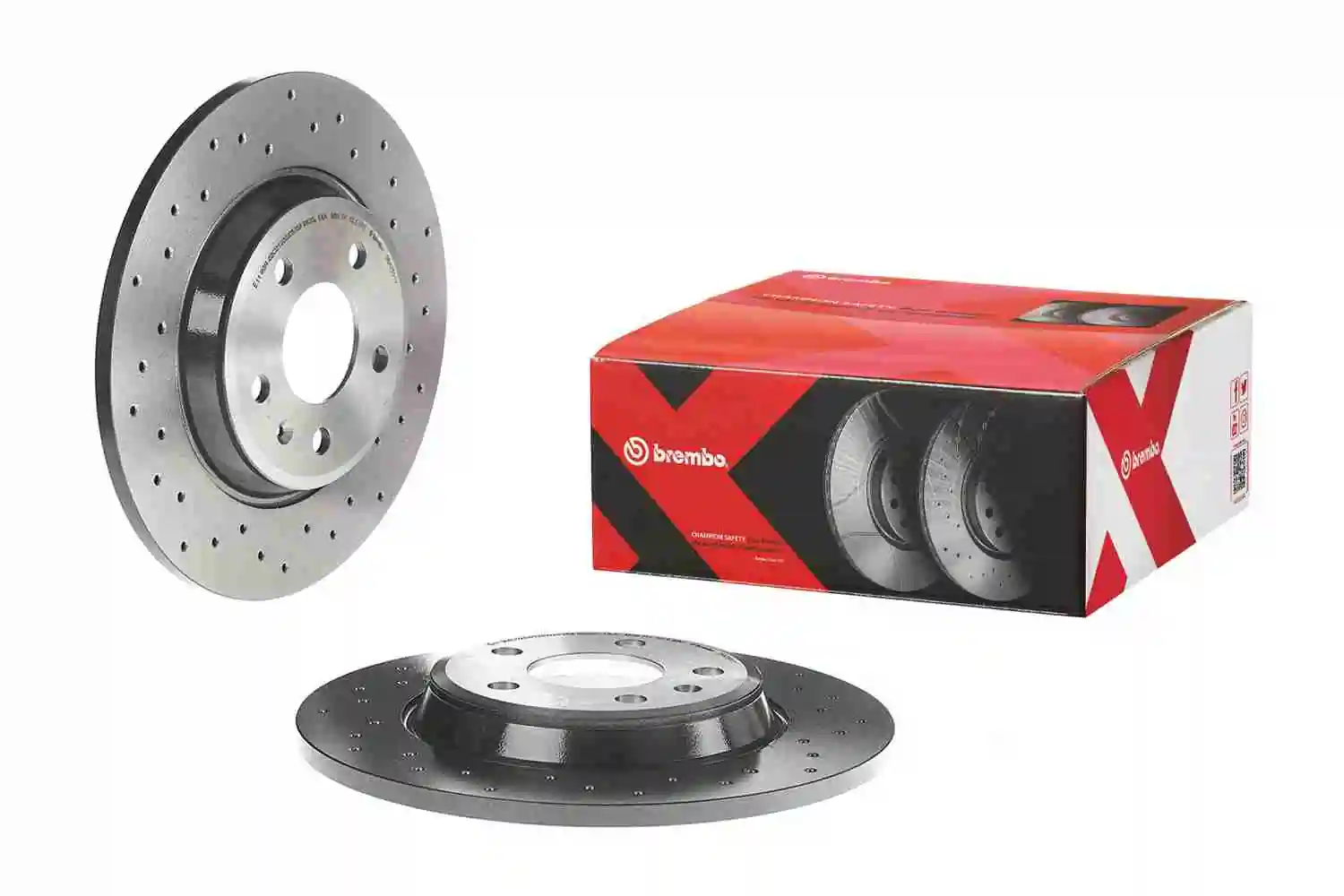 08A7591X Brembo Tarcza hamulcowa tylna