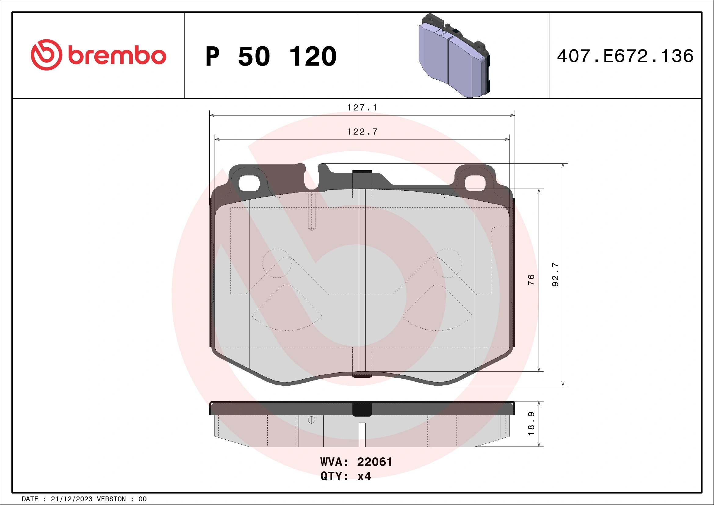 P50120 Brembo