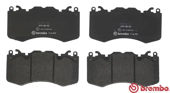 P44023 Brembo Klocki hamulcowe przednie tarczowe