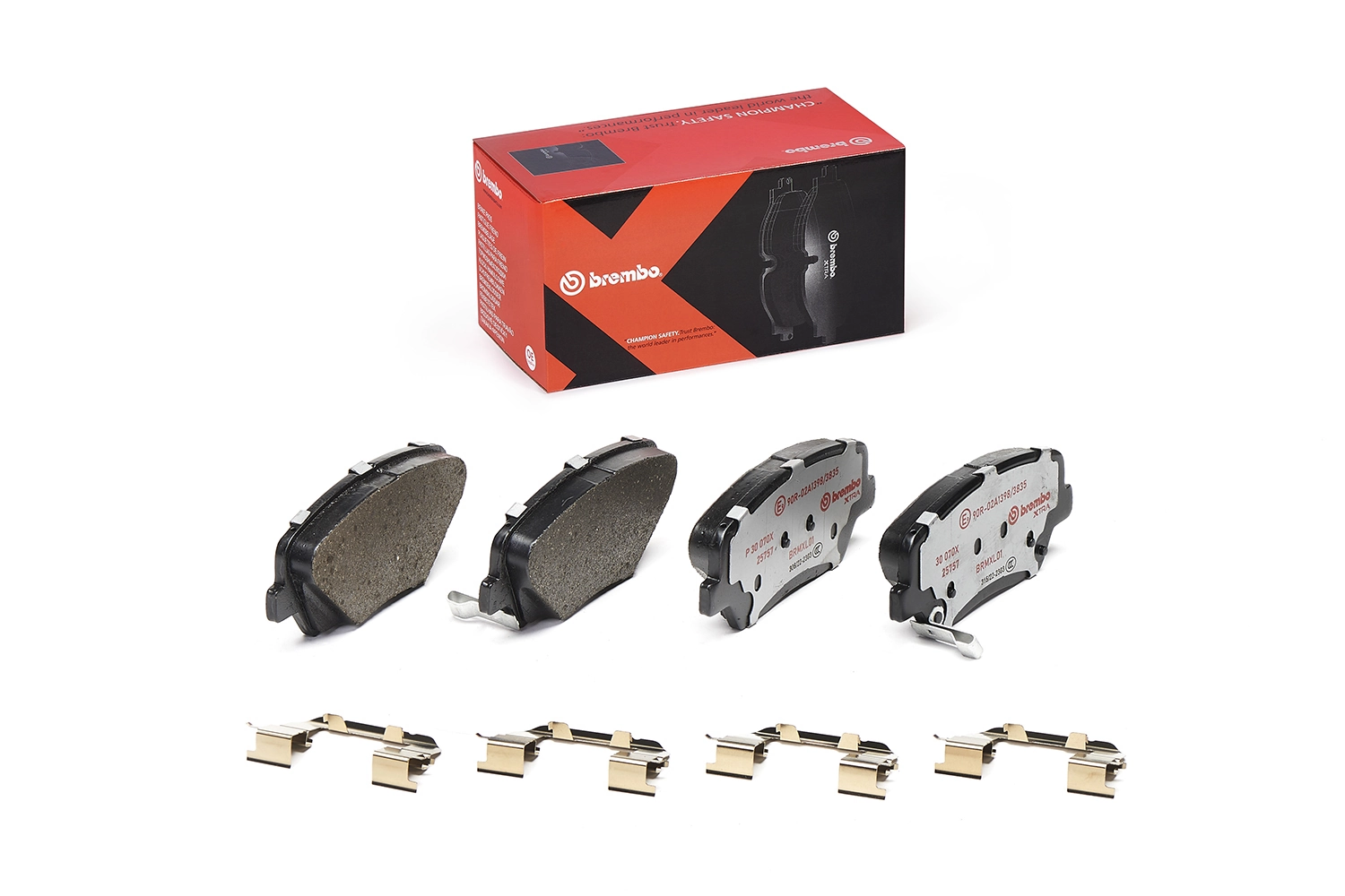 P30070X Brembo Klocki hamulcowe przednie tarczowe