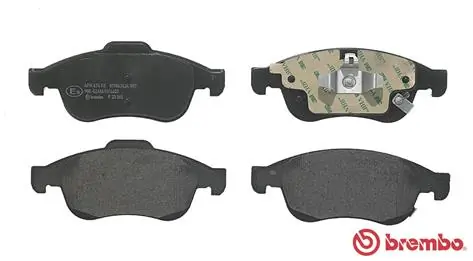 P23165 Brembo Klocki hamulcowe przednie tarczowe