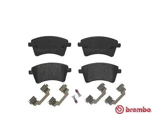 P68044 Brembo Klocki hamulcowe przednie tarczowe