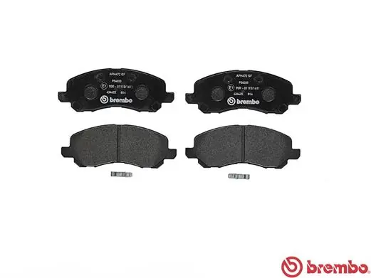 P54030 Brembo Klocki hamulcowe przednie tarczowe