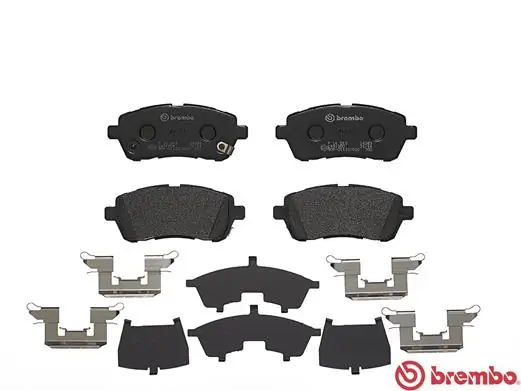P16013 Brembo Klocki hamulcowe przednie tarczowe