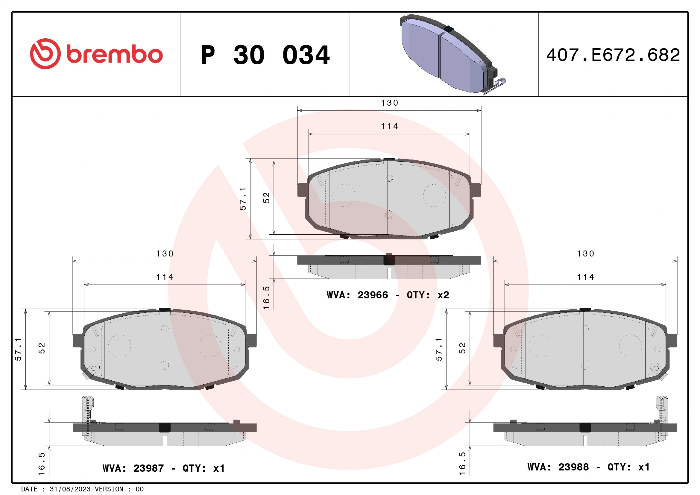 P30034 Brembo