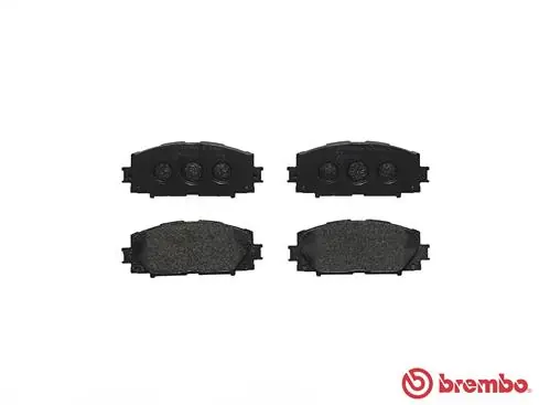 P83106 Brembo Klocki hamulcowe przednie tarczowe