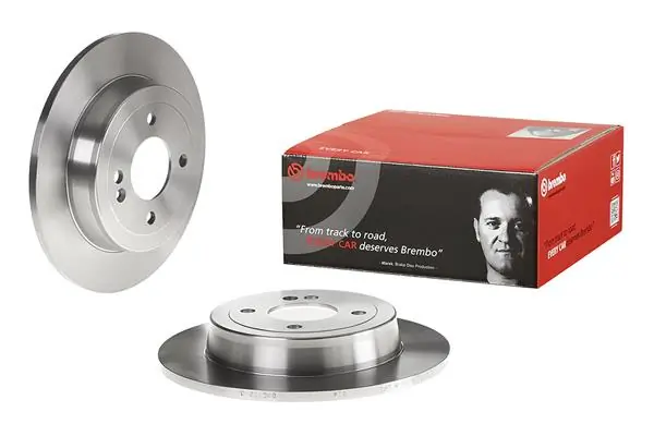 08C17210 Brembo Tarcza hamulcowa tylna