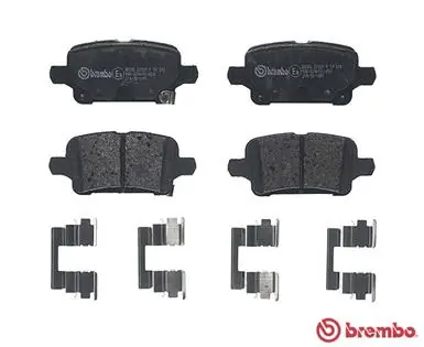 P59090 Brembo Okładziny (klocki) do hamulców tarczowych tylne