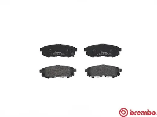 P49042 Brembo Okładziny (klocki) do hamulców tarczowych tylne