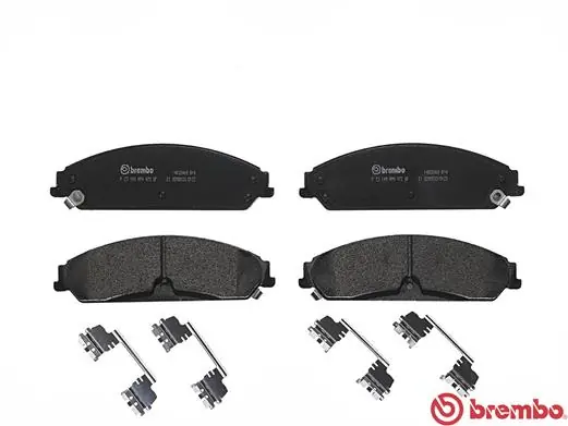 P23149 Brembo Klocki hamulcowe przednie tarczowe