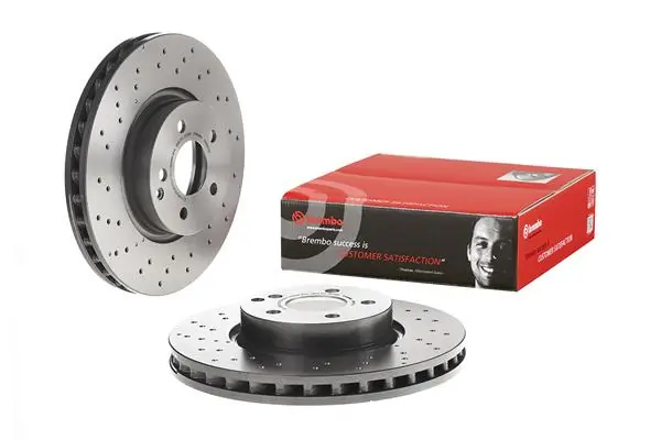 09A62131 Brembo Tarcza hamulcowa przednia