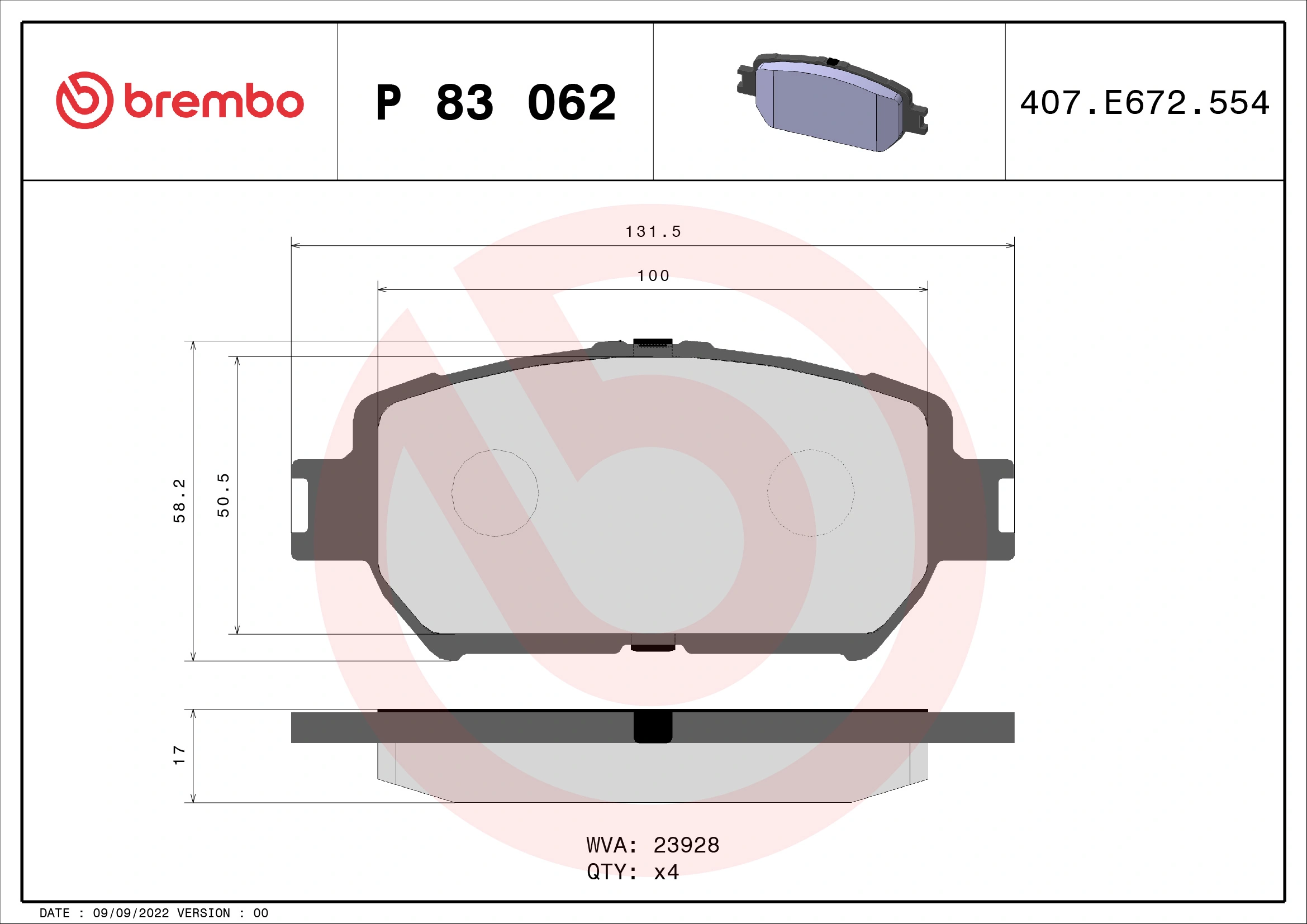 P83062 Brembo