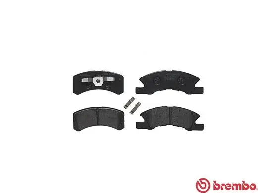 P16011 Brembo Klocki hamulcowe przednie tarczowe