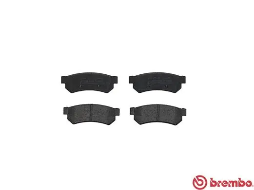P10053 Brembo Okładziny (klocki) do hamulców tarczowych tylne