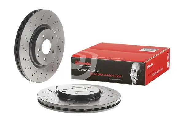 09A44821 Brembo Tarcza hamulcowa przednia