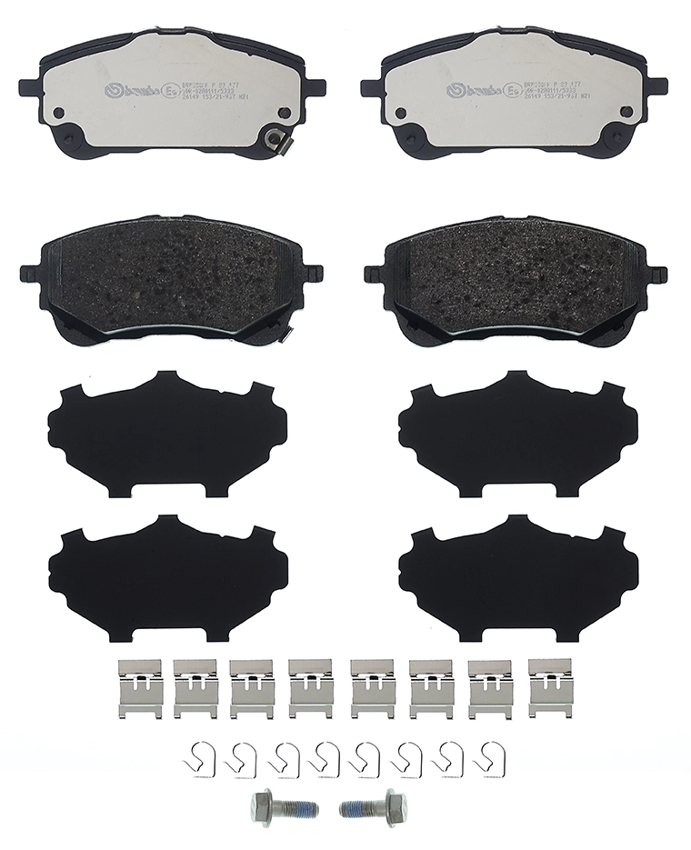 P83177 Brembo Klocki hamulcowe przednie tarczowe